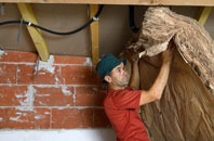 Llanvihangel Ystern Llewern tapered roof insulation